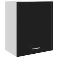 Hanging Cabinet Black 50x31x60 cm Engineered Wood vidaXL