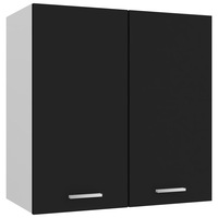 Hanging Cabinet Black 60x31x60 cm Engineered Wood vidaXL