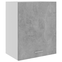 Hanging Cabinet Concrete Grey 50x31x60 cm Engineered Wood vidaXL