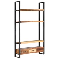 Bookshelf 118x30x200 cm Solid Reclaimed Wood vidaXL
