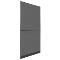 Hinged Insect Screen for Doors Anthracite 100x215 cm vidaXL