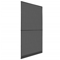 Hinged Insect Screen for Doors Anthracite 120x240 cm vidaXL