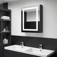 LED Bathroom Mirror Cabinet 50x13x70 cm vidaXL