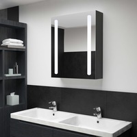 LED Bathroom Mirror Cabinet 50x13x70 cm vidaXL