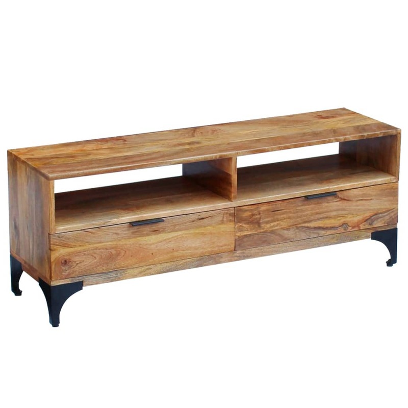 Buy TV Stand Mango Wood 120x35x45 cm MyDeal