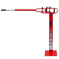 Manually Operated Floor-Mounted Steel Pipe Bending Machine vidaXL
