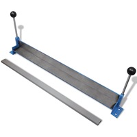Manually Operated Steel Plate Folding Machine 760 mm vidaXL