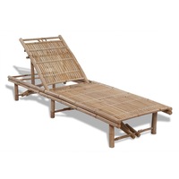 Sun Lounger Bamboo vidaXL