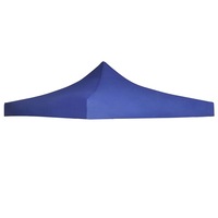 Party Tent Roof 3x3 m Blue vidaXL