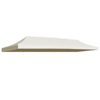 Party Tent Roof 3x6 m Cream vidaXL