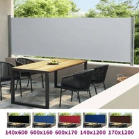 Patio Retractable Side Awning Garden Privacy Screen Multi Sizes/Colours vidaXL