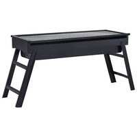 Portable Camping BBQ Grill Steel 60x22.5x33 cm vidaXL