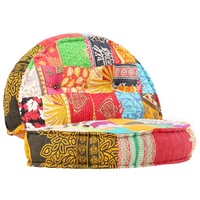 Pouffe 100x20 cm Patchwork Fabric vidaXL