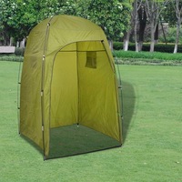 Shower/WC/Changing Tent Green vidaXL