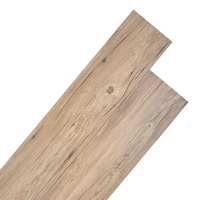 Non Self-adhesive PVC Flooring Planks 5.26 m� 2 mm Oak Brown vidaXL