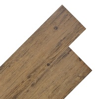 Non Self-adhesive PVC Flooring Planks 5.26 m� 2 mm Walnut Brown vidaXL