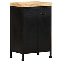 Sideboard 47x35x76 cm Rough Mango Wood vidaXL