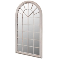 Rustic Arch Garden Mirror 60x116 cm for Both Indoor and Outdoor Use vidaXL