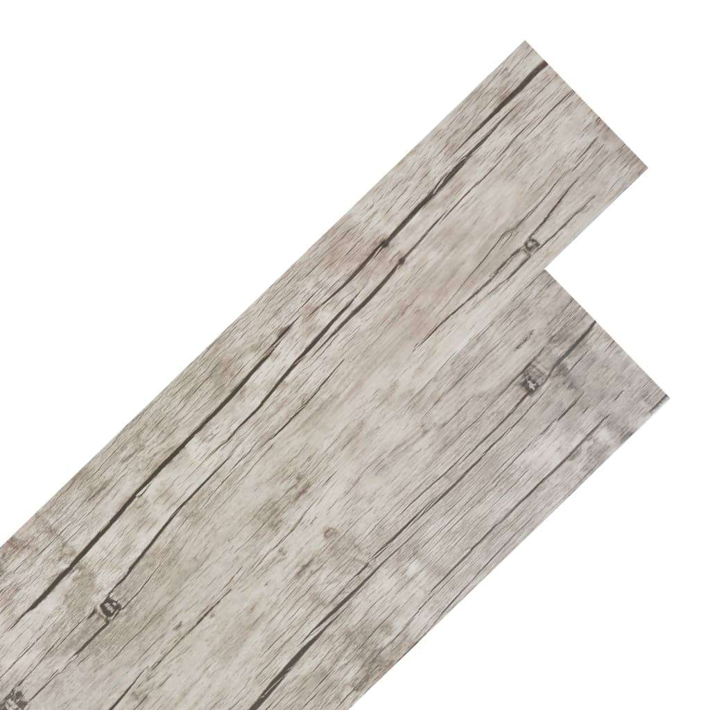 Self-adhesive PVC Flooring Planks 5.02 m?? 2 mm Oak Washed vidaXL