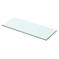 Shelf Panel Glass Clear 50x15 cm vidaXL
