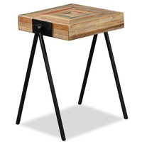 Side Table Solid Reclaimed Teak vidaXL