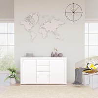 Sideboard White 120x36x69 cm Engineered Wood vidaXL