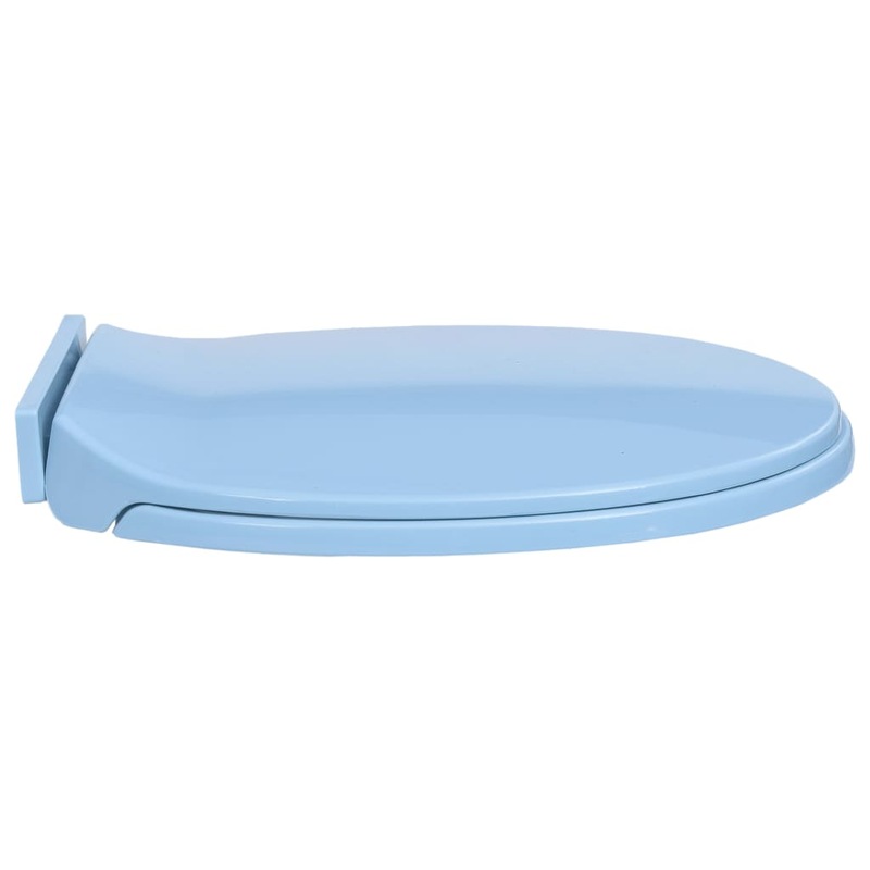 Buy SoftClose Toilet Seat Blue Oval vidaXL MyDeal