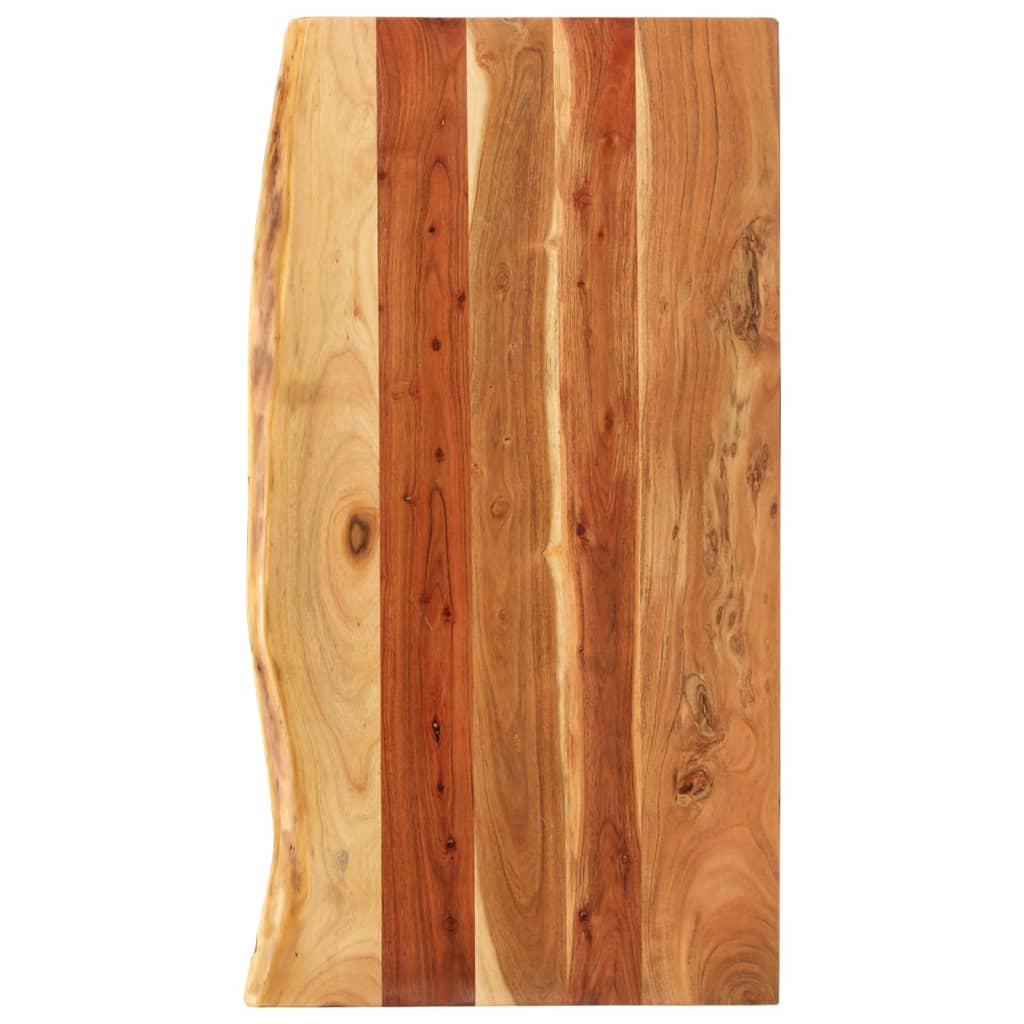 Bathroom Vanity Top Solid Acacia Wood 100x52x2.5 cm vidaXL
