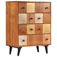 Chest of Drawers 60x30x75 cm Solid Acacia Wood vidaXL
