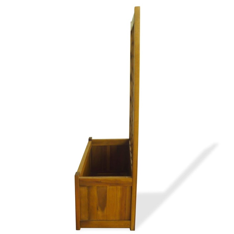 Buy vidaXL Garden Raised Bed with Trellis Solid Acacia Wood MyDeal