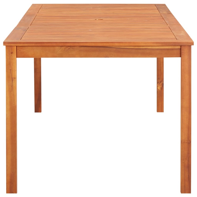 Buy Garden Table 215x90x74 cm Solid Acacia Wood MyDeal