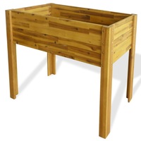 Raised Garden Raised Bed Solid Acacia Wood vidaXL