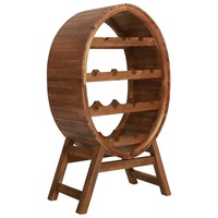Wine Rack 13 Bottles Solid Acacia Wood vidaXL
