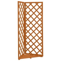 Corner Trellis Orange 50x50x145 cm Solid Firwood vidaXL