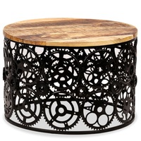 Coffee Table Solid Mango Wood 60x40 cm vidaXL