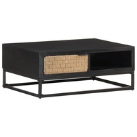 Coffee Table 90x60x35 cm Solid Mango Wood vidaXL