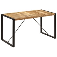 Dining Table 140x70x75 cm Solid Mango Wood vidaXL