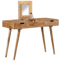 Dressing Table 112x45x76 cm Solid Mango Wood vidaXL