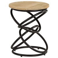 End Table Solid Mango Wood 40x50 cm vidaXL