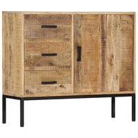 Sideboard 88x30x71 cm Solid Mango Wood vidaXL