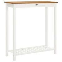 Bar table 100x40x110 cm Solid Oak Wood vidaXL