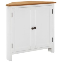 Corner Cabinet 80x33.5x78 cm Solid Oak Wood vidaXL