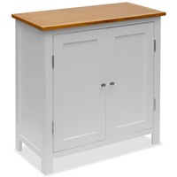 Cupboard 70x35x75 cm Solid Oak Wood vidaXL