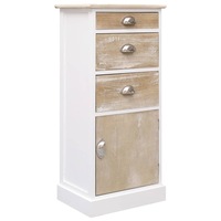 Side Cabinet 38x28x86 cm Paulownia Wood vidaXL