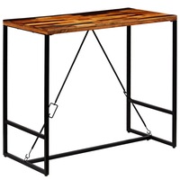 Bar Table Solid Reclaimed Wood 120x60x106 cm vidaXL