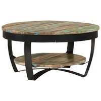 Coffee Table 65 cm Solid Reclaimed Wood vidaXL