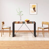 Dining Table Solid Reclaimed Wood 120 cm vidaXL