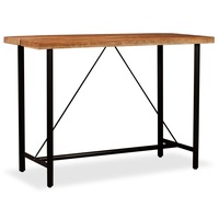 Bar Table 150x70x107 cm Solid Acacia Wood vidaXL