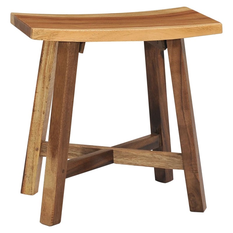 Buy Bathroom Stool Solid Suar Wood Mydeal