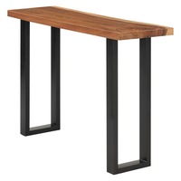 Console Table Solid Suar Wood 110x35x75 cm vidaXL